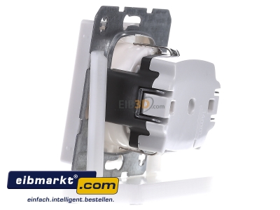 View on the right Berker 41236089 Socket outlet protective contact white - 
