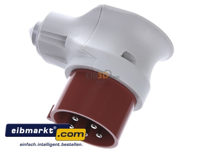 Ansicht oben vorne Berker 578001 CEE-Winkelstecker 5-polig 16A Verbind.systeme 