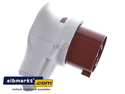 Ansicht oben links Berker 578001 CEE-Winkelstecker 5-polig 16A Verbind.systeme 
