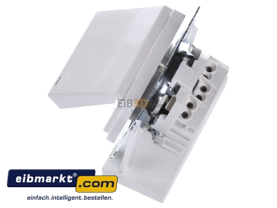 View top right Merten MEG2314-0319 Socket outlet protective contact white

