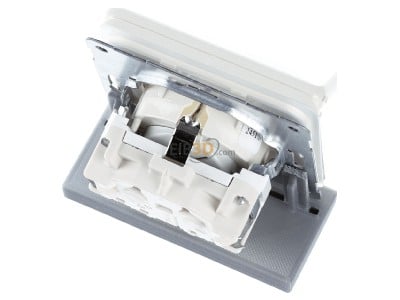 Top rear view Peha D 80.6611 K WU SI W Socket outlet (receptacle) 
