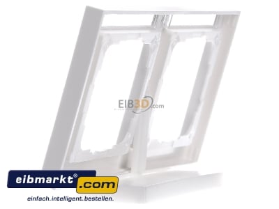 View on the right Gira 109222 Frame 2-gang white
