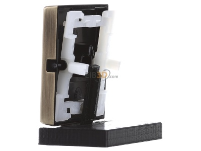 View on the right Gira 0296603 Cover plate for switch/push button 
