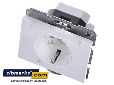 View up front Berker 41107009 Socket outlet protective contact white
