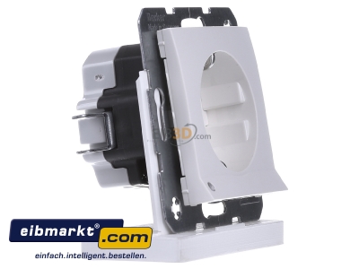 View on the left Berker 41091909 Socket outlet protective contact white
