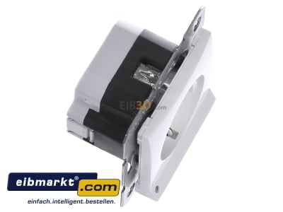 View top left Berker 41098989 Socket outlet protective contact white
