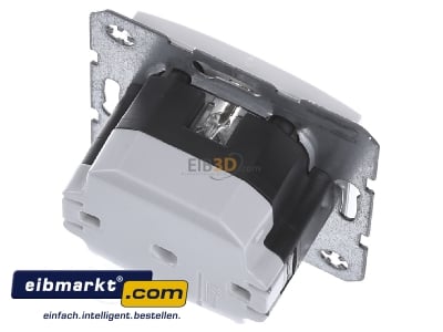 Top rear view Berker 41098989 Socket outlet protective contact white
