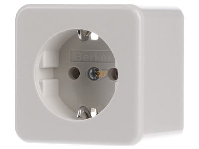 Front view Berker 40009940 Socket outlet (receptacle) 
