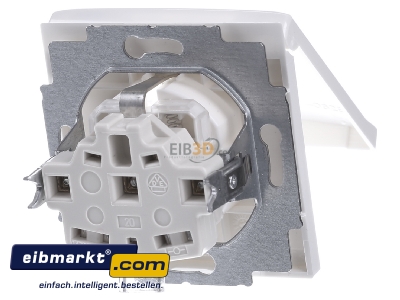 Back view Busch-Jaeger 20 EUGKB-34-101 Socket outlet protective contact white

