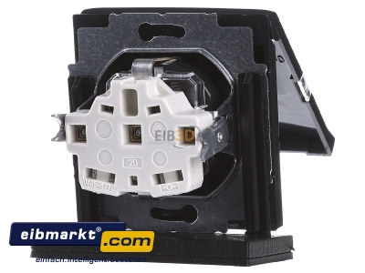 Back view Busch-Jaeger 20 EUGKBN-35-101 Socket outlet protective contact 
