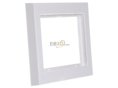 View on the left Gira 100129 Frame 1-gang white 
