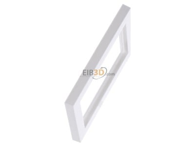 View top left Gira 100129 Frame 1-gang white 
