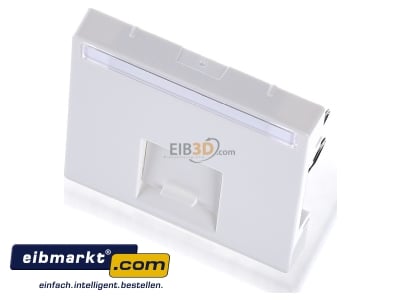 View up front Merten MEG4573-0319 Central cover plate UAE/IAE (ISDN) 
