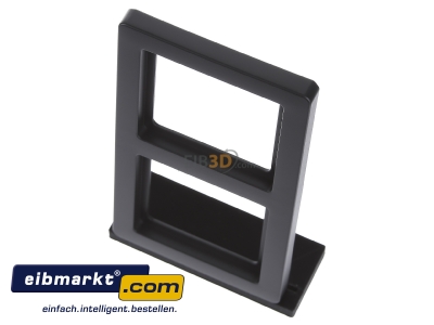 View up front Berker 10126086 Frame 2-gang anthracite
