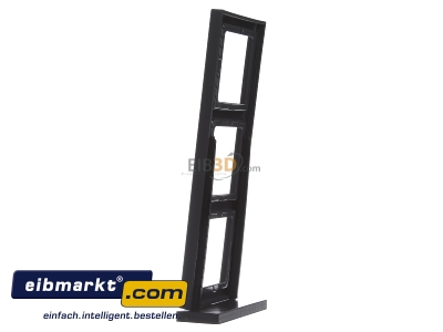 View on the right Berker 10136096 Frame 3-gang anthracite
