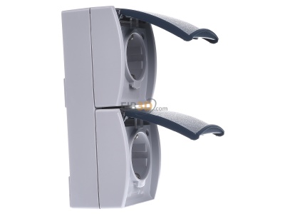 View on the left Busch Jaeger 20-02 EWN-53 Socket outlet (receptacle) 
