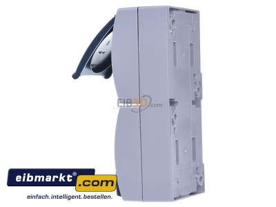 View on the right Busch-Jaeger 2601/5/20EW-53-503 Combination switch/wall socket outlet
