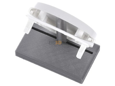 Top rear view Berker 16202089 Cover plate for switch/push button white 
