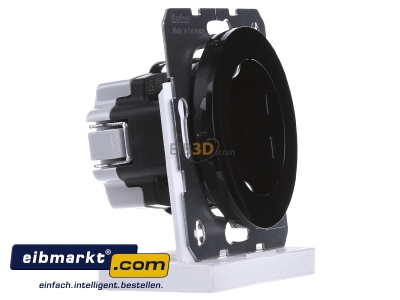 View on the left Berker 41232045 Socket outlet protective contact black
