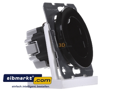 View on the left Berker 47232045 Socket outlet protective contact black
