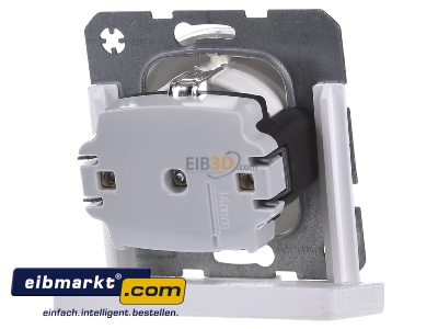 Back view Berker 47232089 Socket outlet protective contact white
