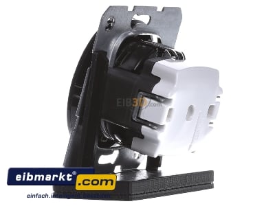 View on the right Berker 47432045 Socket outlet protective contact black 
