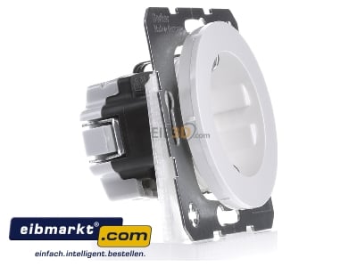 View on the left Berker 47432089 Socket outlet protective contact white 
