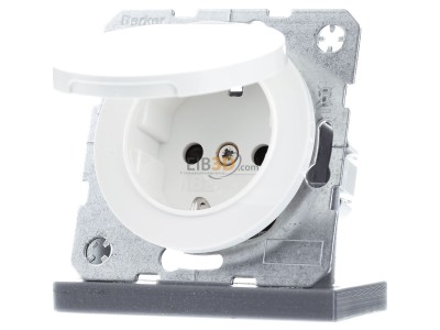 Front view Berker 47512089 Socket outlet (receptacle) 
