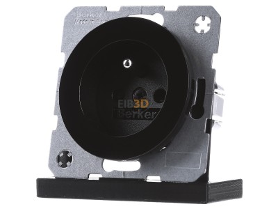 Front view Berker 6765762045 Socket outlet (receptacle) earthing pin 
