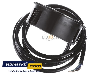 Ansicht oben hinten Bachmann 931.000 Steckdoseneinheit TWIST sw 2xSchuko,Kindersch. 