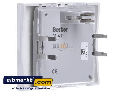 View on the right Berker 85141179 Cover plate for switch/dimmer

