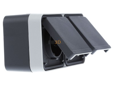 View on the left Berker 47843515 Socket outlet (receptacle) 
