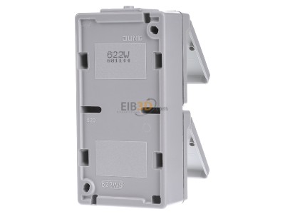 Back view Jung 622 W Socket outlet (receptacle) 
