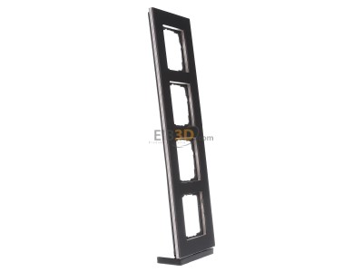 View on the left Gira 0214226 Frame 4-gang anthracite 
