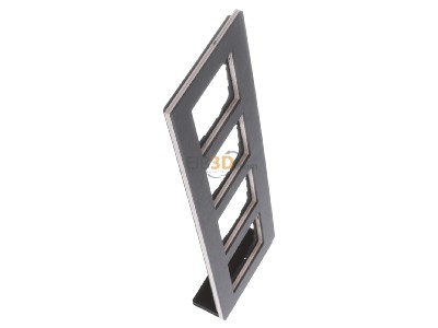 View top left Gira 0214226 Frame 4-gang anthracite 
