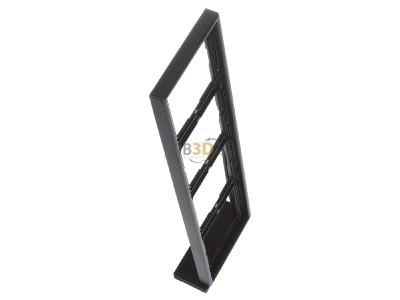 View top left Jung AL 2984 D Frame 4-gang aluminium 
