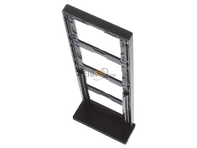 Top rear view Jung AL 2984 D Frame 4-gang aluminium 
