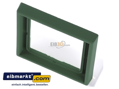 View up front Jung LC98132050 Frame 1-gang green
