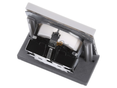 Top rear view Jung LS 1520 KINA WW Socket outlet (receptacle) 

