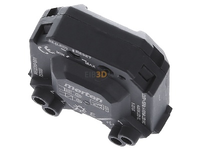 Ansicht oben vorne Merten MEG5300-0001 Universal LED Dimmermodul schwarz 