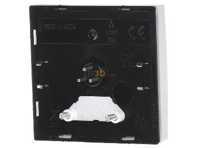 Ansicht hinten Busch Jaeger 6543-914-102 Bedienelement Dimmer alpinwei 