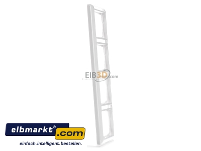 View on the left Gira 111403 Frame 4-gang white
