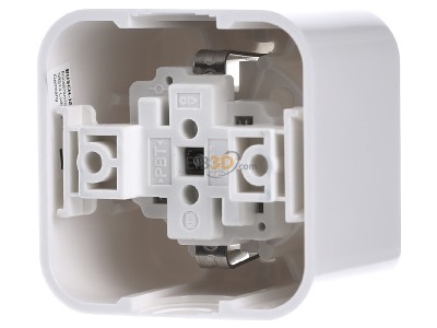Back view Busch Jaeger 2300 EAP/11W-503 Socket outlet (receptacle) 
