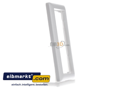 View on the left Gira 100204 Frame 2-gang white 
