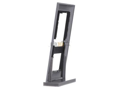 View on the right Gira 100206 Frame 2-gang aluminium 
