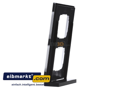 View on the right Gira 021205 Frame 2-gang black - 
