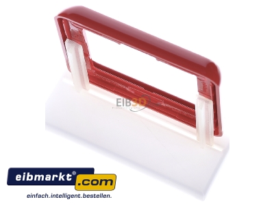Top rear view Jung CD 581 GL RT Frame 1-gang red - 
