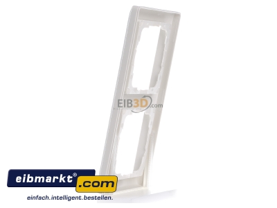 View on the right Gira 021201 Frame 2-gang cream white - 
