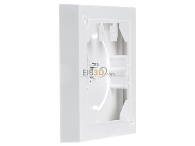 View on the left Gira 021903 Surface mounted housing 1-gang white 
