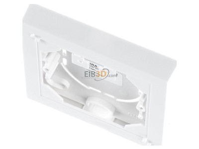 View up front Gira 021903 Surface mounted housing 1-gang white 
